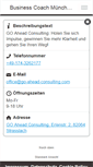 Mobile Screenshot of go-ahead-consulting.com