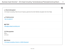 Tablet Screenshot of go-ahead-consulting.com